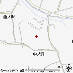 青森県八戸市尻内町中ノ沢周辺の地図