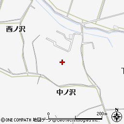 青森県八戸市尻内町（中ノ沢）周辺の地図