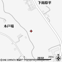 青森県三戸郡五戸町倉石石沢堤沢周辺の地図