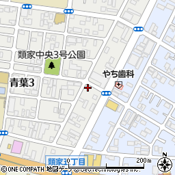 ハッピー調剤薬局八戸青葉店周辺の地図