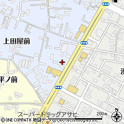 青森県八戸市湊町上田屋前29周辺の地図