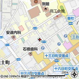 シティパークホテル八戸周辺の地図