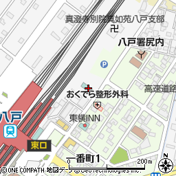 コンフォートホテル八戸周辺の地図