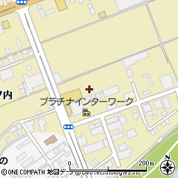 青森県八戸市長苗代（化石）周辺の地図