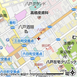 共益商事株式会社　八戸営業所周辺の地図