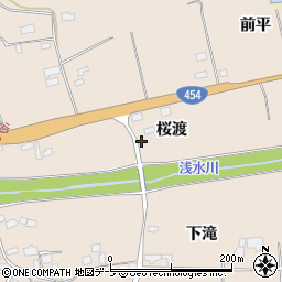 青森県八戸市豊崎町桜渡4周辺の地図