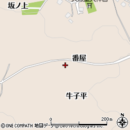青森県八戸市鮫町牛子平周辺の地図
