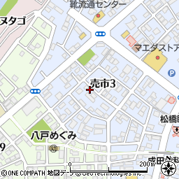 千葉商会周辺の地図