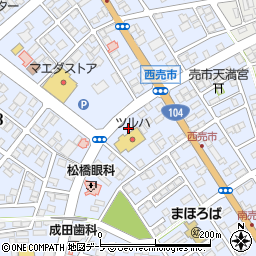 青森県八戸市売市周辺の地図