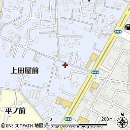 青森県八戸市湊町上田屋前20周辺の地図