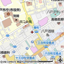 株式会社ニチイ学館　八戸支店周辺の地図