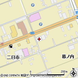 青森県八戸市長苗代前田36周辺の地図