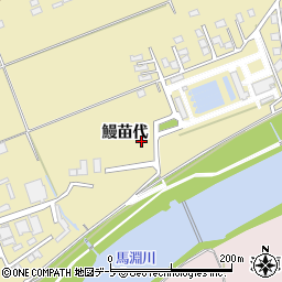 青森県八戸市長苗代鰻苗代周辺の地図