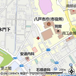 青森県八戸市馬場町5周辺の地図