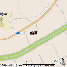 青森県八戸市豊崎町前田周辺の地図