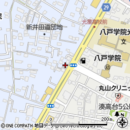 青森県八戸市湊町新井田道31-3周辺の地図