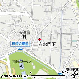 青森県八戸市売市左水門下5-3周辺の地図