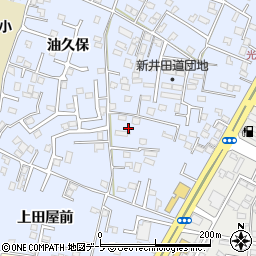 青森県八戸市湊町新井田道34-3周辺の地図