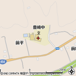 青森県八戸市豊崎町前平1周辺の地図