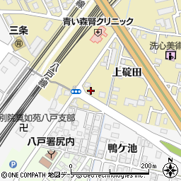 ベルソレイユ弐番館周辺の地図