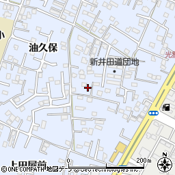青森県八戸市湊町新井田道28周辺の地図