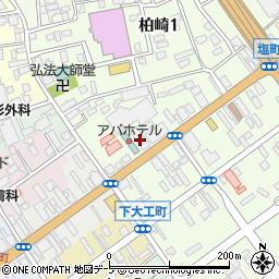 ヘルパーステーション西町周辺の地図