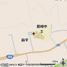 青森県八戸市豊崎町前平24周辺の地図