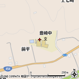 青森県八戸市豊崎町前平11周辺の地図