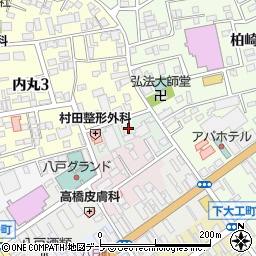 青森県八戸市常海町周辺の地図