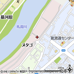 青森県八戸市根城（ヌタゴ）周辺の地図