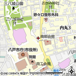 ＫＡＴＥＫＹＯ学院本八戸駅前校周辺の地図