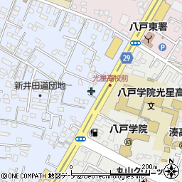 青森県八戸市湊町新井田道20-5周辺の地図