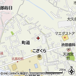 青森県八戸市大久保町道13-19周辺の地図