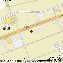 青森県八戸市長苗代前田88周辺の地図