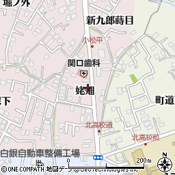 小笠原理容室周辺の地図