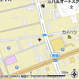 青森県八戸市長苗代前田13周辺の地図