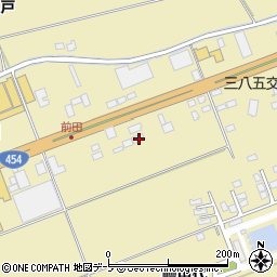 青森県八戸市長苗代前田89-2周辺の地図