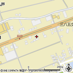 青森県八戸市長苗代前田89周辺の地図
