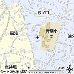 青森県八戸市湊町鮫ノ口30-8周辺の地図