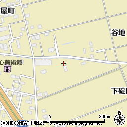 青森県八戸市長苗代下碇田22周辺の地図