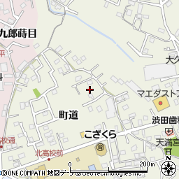 青森県八戸市大久保町道15-28周辺の地図