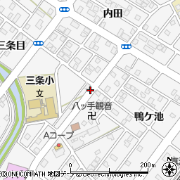 青森県八戸市尻内町法霊周辺の地図