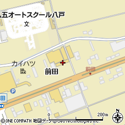 青森県八戸市長苗代前田74-2周辺の地図