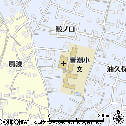 青森県八戸市湊町鮫ノ口23-4周辺の地図
