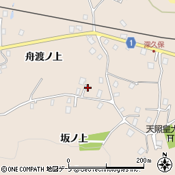 青森県八戸市鮫町舟渡ノ上26周辺の地図