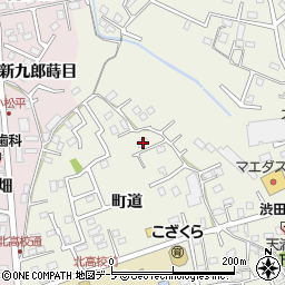 青森県八戸市大久保町道15-6周辺の地図