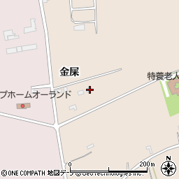 青森県八戸市鮫町金屎35-29周辺の地図