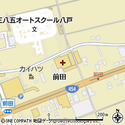 青森県八戸市長苗代前田61周辺の地図