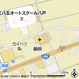 サンデー八戸長苗代店周辺の地図