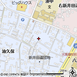 青森県八戸市湊町新井田道18-10周辺の地図